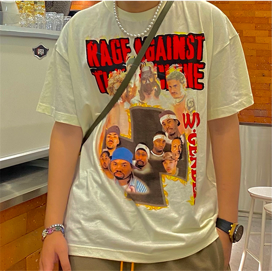 Camiseta Manga Corta Hombre Algodón Puro Estilo Hong Kong - Image 11