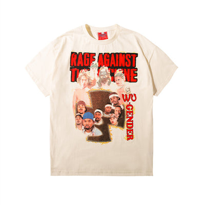 Camiseta Manga Corta Hombre Algodón Puro Estilo Hong Kong - Image 2