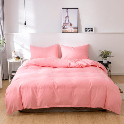 Juego de Cama Tres Piezas Lana Pura Color Sólido - Image 6