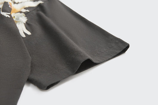 Camiseta Oversize Casual para Hombre con Estampado Retro Abstracto - Image 12