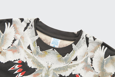 Camiseta Oversize Casual para Hombre con Estampado Retro Abstracto - Image 11