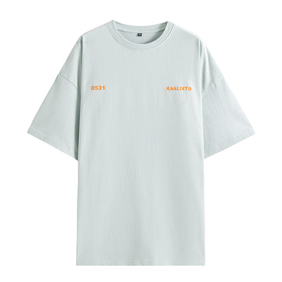 Camiseta Suelta Multicolor de Manga Corta Versátil - Image 12