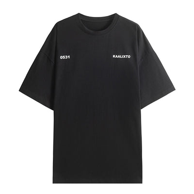 Camiseta Suelta Multicolor de Manga Corta Versátil - Image 8