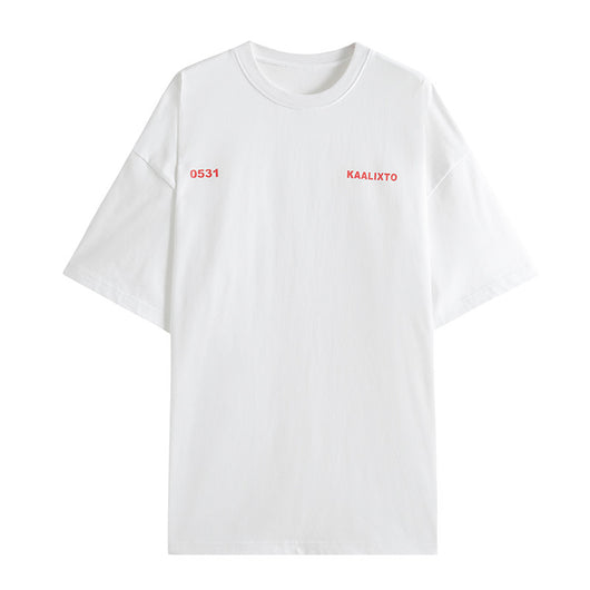 Camiseta Suelta Multicolor de Manga Corta Versátil - Image 3