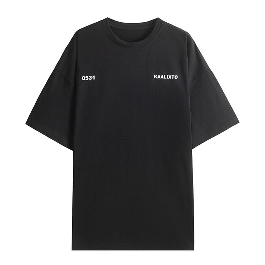 Camiseta Suelta Multicolor de Manga Corta Versátil - Image 6