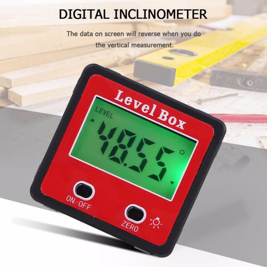 Inclinómetro Digital de Precisión Doble Llave - Mini Goniómetro Profesional