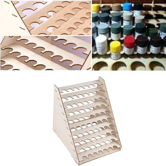 Organizador de Pintura y Brochas 75 Agujeros - Soporte de Almacenamiento para Herramientas de Arte - Image 6