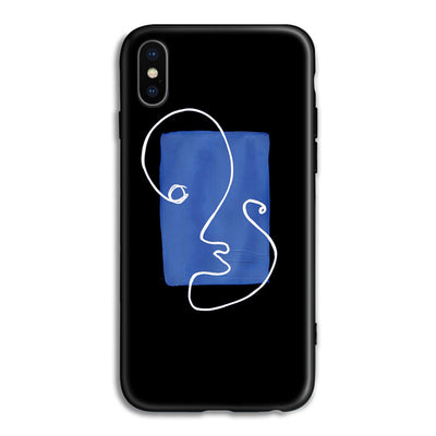 Funda Abstracta Minimalista Compatible con iPhone 12 Pro, 11 y XR - Image 4