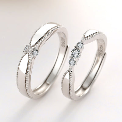 Anillo de Plata para Parejas - Alianza de Compromiso Unisex - Image 4