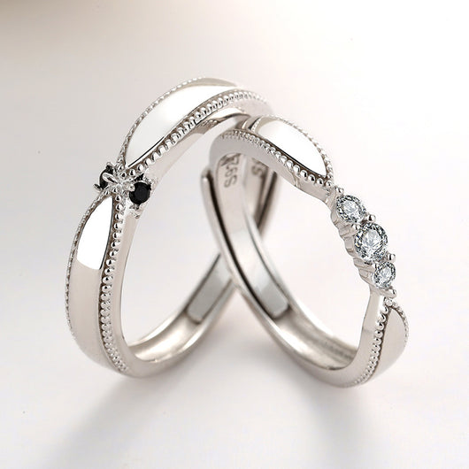 Anillo de Plata para Parejas - Alianza de Compromiso Unisex - Image 5