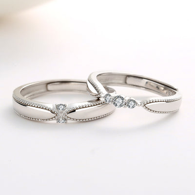 Anillo de Plata para Parejas - Alianza de Compromiso Unisex - Image 3