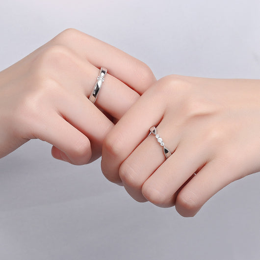 Anillo de Plata para Parejas - Alianza de Compromiso Unisex - Image 6