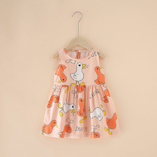 Vestidos de Algodón Puro para Niñas - Colección Primavera Verano - Image 2