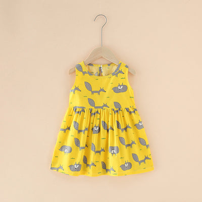 Vestidos de Algodón Puro para Niñas Primavera y Verano - Image 8