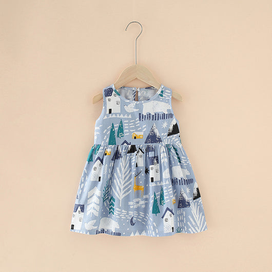 Vestidos de Algodón Puro para Niñas Primavera y Verano - Image 18