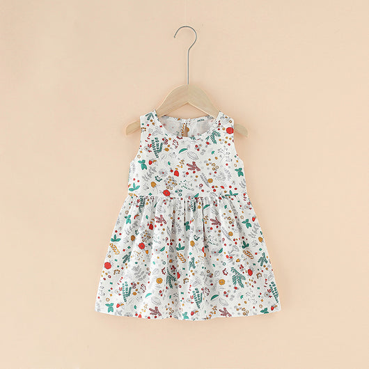 Vestidos de Algodón Puro para Niñas Primavera y Verano - Image 26