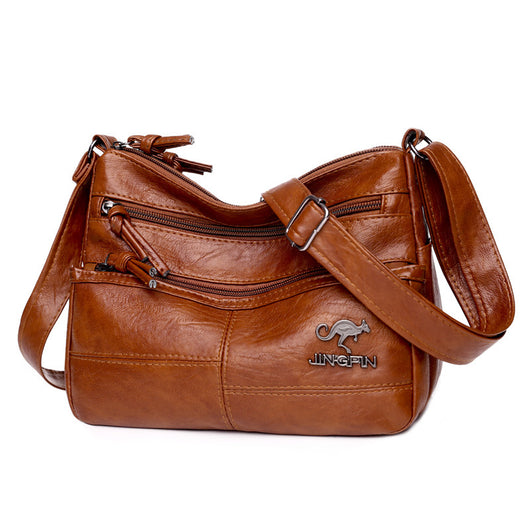 Bolso de Cuero Suave para Mujer - Bandolera Crossbody de Moda - Image 3
