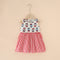 Vestidos de Algodón Puro para Niñas Primavera y Verano