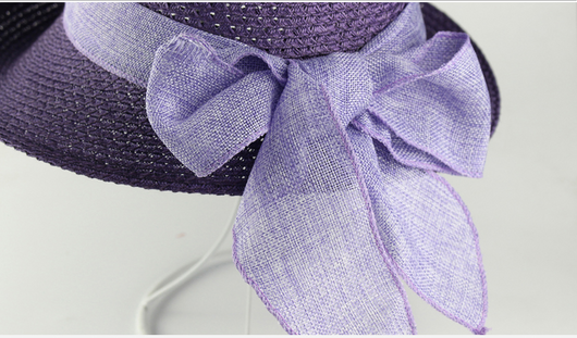 Sombrero de Paja para Mujer - Protección Solar Estilo Coreano Playa - Image 12
