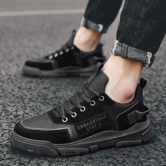Tenis Estilo Británico Coreano - Zapatillas Canvas Trendy para Hombre - Image 17