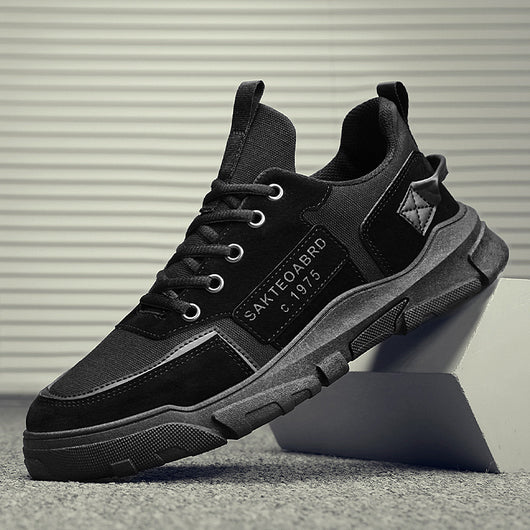 Tenis Estilo Británico Coreano - Zapatillas Canvas Trendy para Hombre - Image 13