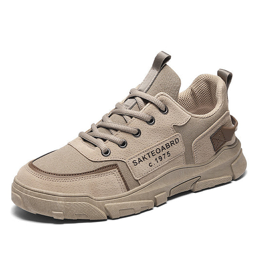 Tenis Estilo Británico Coreano - Zapatillas Canvas Trendy para Hombre