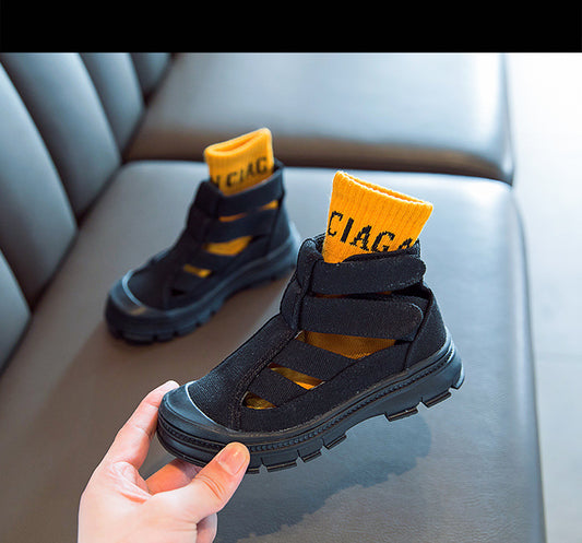 Sandalias Infantiles con Cierre Lateral - Diseño Moderno y Cómodo