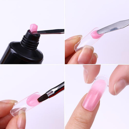 Láminas de Extensión de Uñas con Escala y Fotocurado Rápido - Image 8