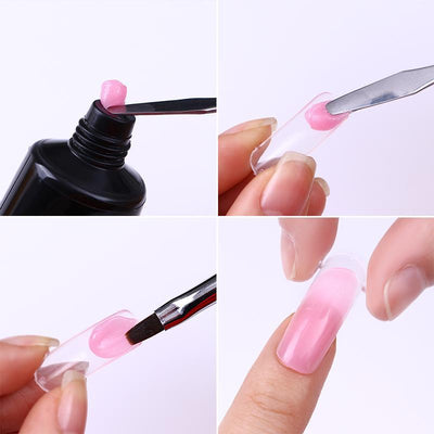 Láminas de Extensión de Uñas con Escala y Fotocurado Rápido - Image 5