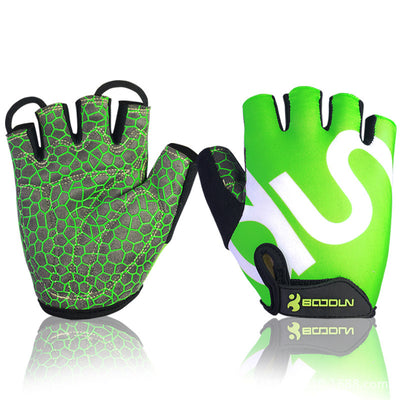 Guantes de Ciclismo Transpirables con Agarre de Silicona - Dedos Cortos - Image 4