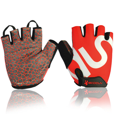 Guantes de Ciclismo Transpirables con Agarre de Silicona - Dedos Cortos - Image 6