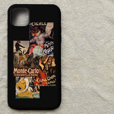Funda Protectora Retro para iPhone - Diseño Artístico Antigolpes - Image 10