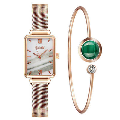 Reloj de Cuarzo para Mujer con Malla de Aleación Versátil - Image 12
