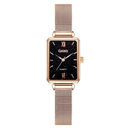 Reloj de Cuarzo para Mujer con Malla de Aleación Versátil - Image 18