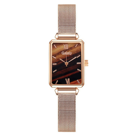 Reloj de Cuarzo para Mujer con Malla de Aleación Versátil - Image 9