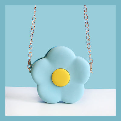 Bolsa Bandolera Pequeña para Niña con Cadena y Corazón Floral - Image 18