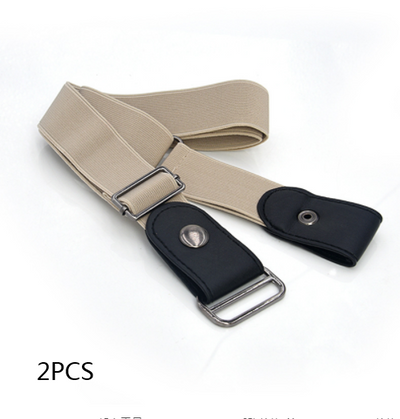 Cinturón Elástico de Cuero Ajustable Invisible - Diseño Minimalista Versátil - Image 15