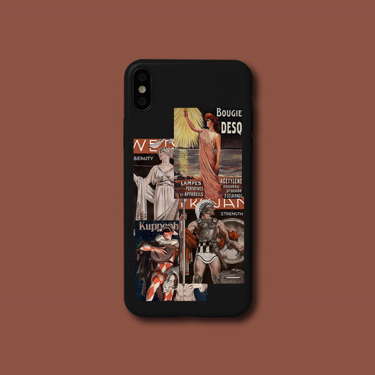 Funda Protectora Retro para iPhone - Diseño Artístico Antigolpes - Image 12