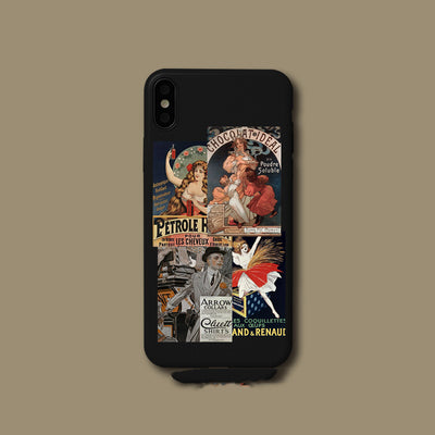 Funda Protectora Retro para iPhone - Diseño Artístico Antigolpes - Image 13