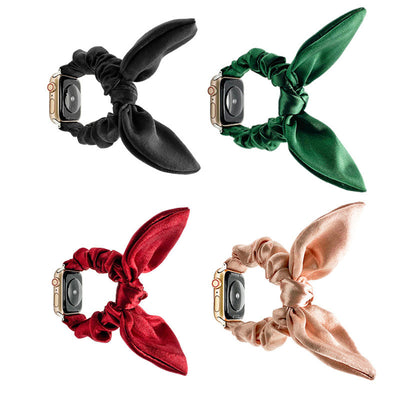 Correa Elástica para Apple Watch con Lazo de Satén - Compatible con Todos los Modelos - Image 10