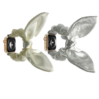 Correa Elástica para Apple Watch con Lazo de Satén - Compatible con Todos los Modelos - Image 9