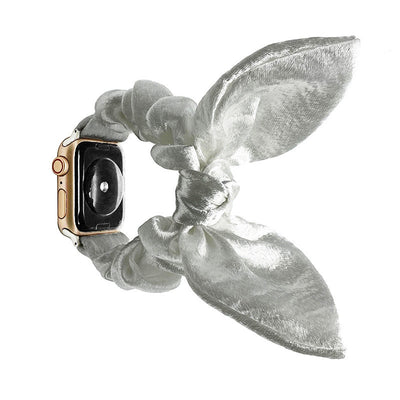 Correa Elástica para Apple Watch con Lazo de Satén - Compatible con Todos los Modelos - Image 3
