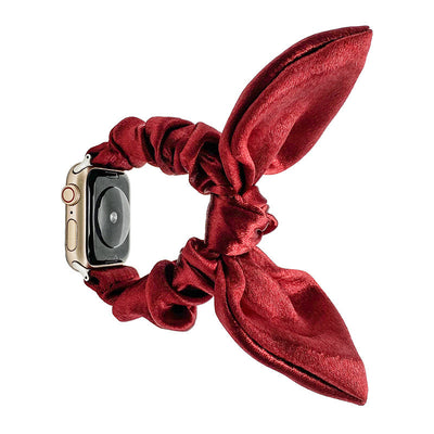 Correa Elástica para Apple Watch con Lazo de Satén - Compatible con Todos los Modelos - Image 4