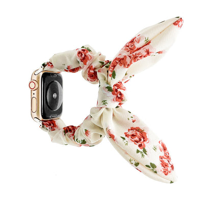 Correa Elástica para Apple Watch con Lazo de Satén - Compatible con Todos los Modelos - Image 7
