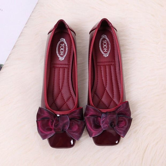 Zapatos Ballet Flats para Mujer - Mocasines Elegantes Brillo Slip-On - Image 11