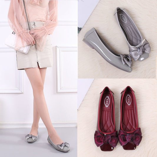 Zapatos Ballet Flats para Mujer - Mocasines Elegantes Brillo Slip-On