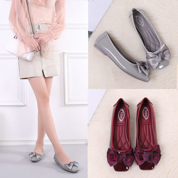 Zapatos Ballet Flats para Mujer - Mocasines Elegantes Brillo Slip-On