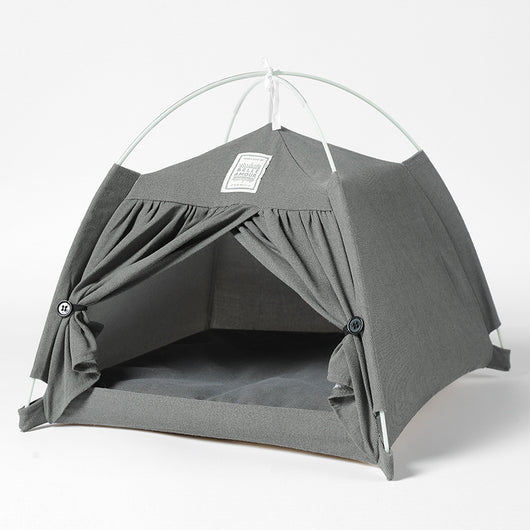 Nido Carpa Desmontable de Algodón y Lino - Estilo Verano - Image 2