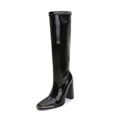 Botas Infantiles de Invierno con Tacón Grueso y Forro de Terciopelo - Image 11