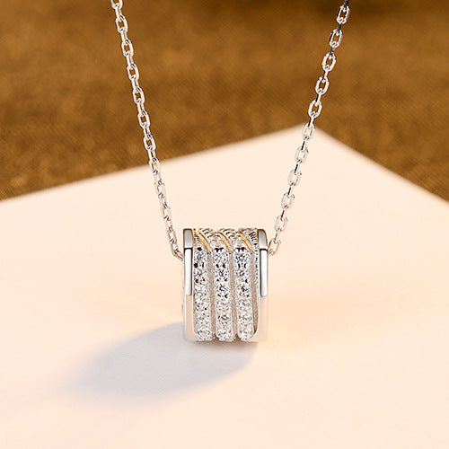 Collar Colgante de Plata Esterlina con Zirconia - Joyería Elegante para Mujer - Image 10